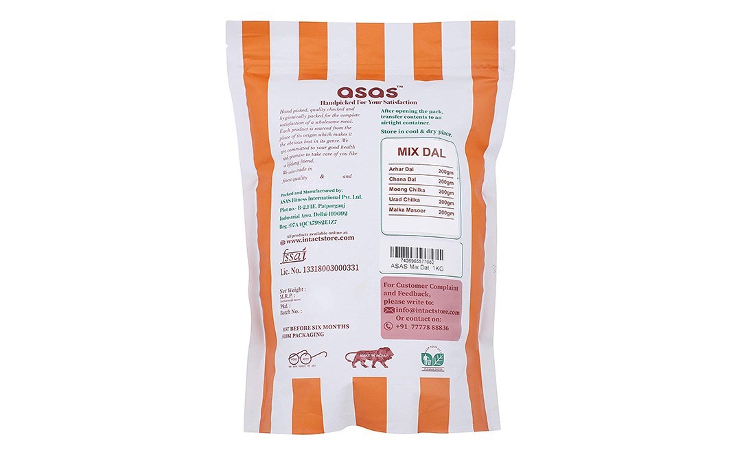 Asas Mix Dal    Pack  1 kilogram